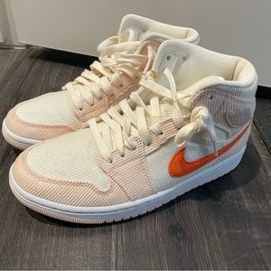 Jordan 1 Mid SE Corduroy Sail, Size 8